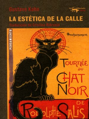 cover image of La estética de la calle